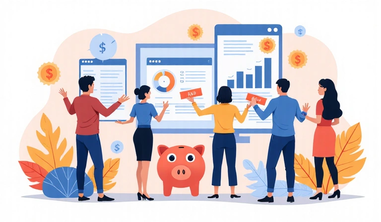 Financial Literacy course illustration
