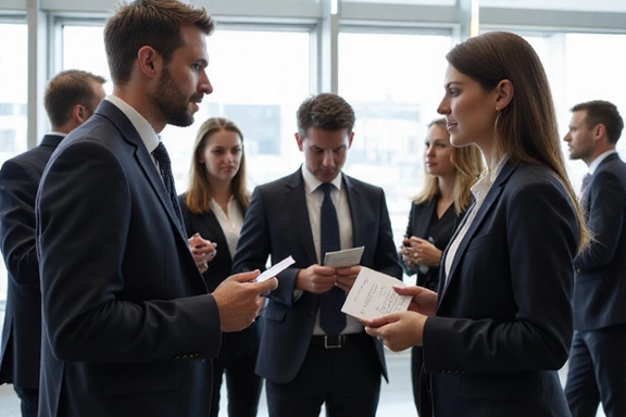Global business network meeting