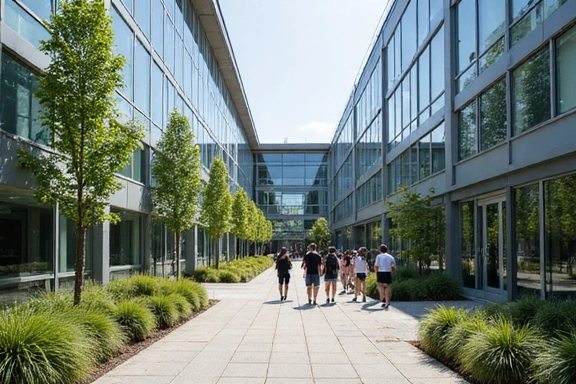 Modern campus facilities